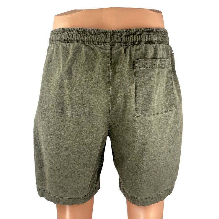 Goodfellow & Co Men's Army Green Elastic Waist Drawstring Casual Shorts Size M