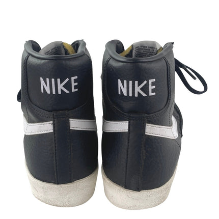 Nike Blazer Mid 77 Vintage Men's Black Sail Leather Lace Up Athletic Sneakers 12