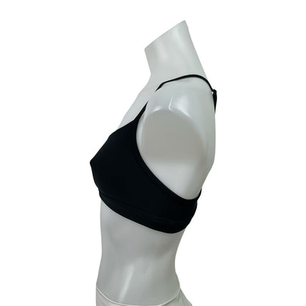 Alo Yoga Women's Black Cross Back Yoga Workout Athletic Sports Bra Crop Top XS