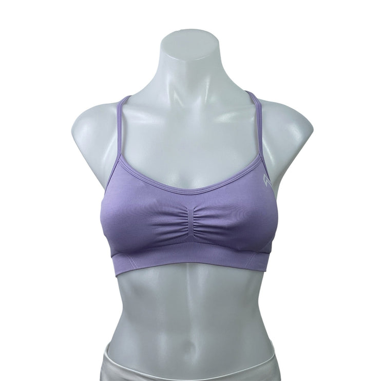 Oner Active Everyday Purple Crossback Workout Active Sports Bra Crop Tank Top S