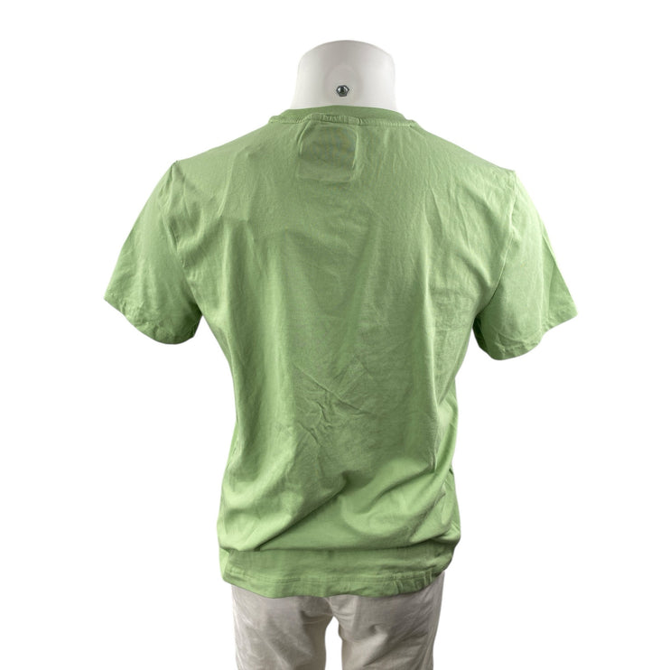 NEW Nautica Deck Men's Green Active Stretch Crew Pocket T Shirt Tee Top Size M