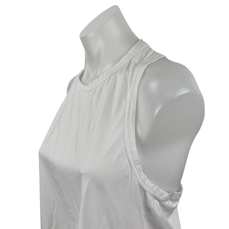 YPB Your Personal Best Women White Racerback Workout Athletic Tank Top Size M