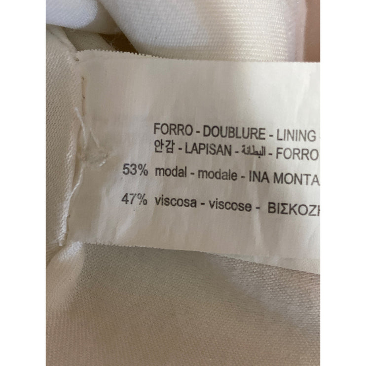 Zara Women's White Satin Sleeveless Cowl  Neck Crop Cami Camisole Tank Top Sz XS