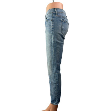 Koral Women's Blue Low Rise Skinny Fit Straight Leg Denim Jeans Pants Size 26