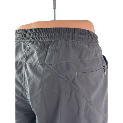 boom. Men's Gray Pull On Yoga Workout Running Gym Athletic Mini Shorts Size S