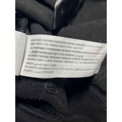 Abercrombie & Fitch Black Faux Vegan Leather High Rise Skinny Trousers Pants 25