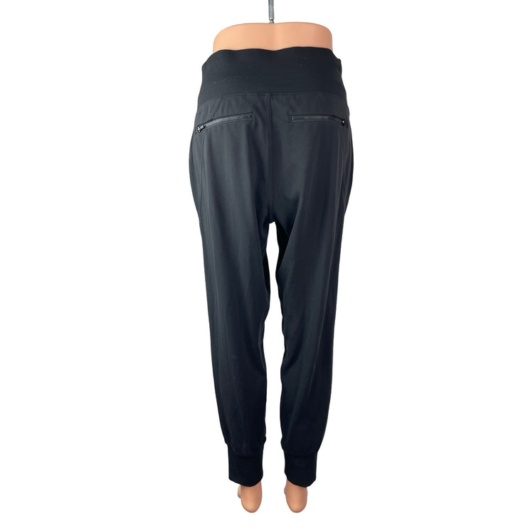 Athleta Women's Black High Rise Yoga Athletic Activewear Trousers Jogger Pants S