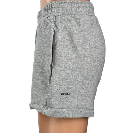 Pangaia Womens Gray High Rise Organic Cotton Pull On Lounge Mini Sweat Shorts XS