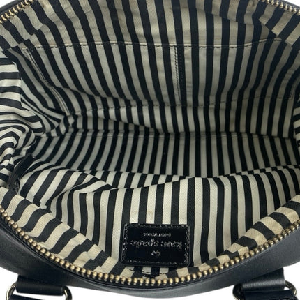 Kate Spade Hampton Road Janie Black Leather Crossbody Satchel Shoulder Bag