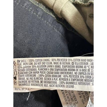 Forever 21 Women's Green Camo Army Military Button Fly Denim Jean Skirt Size S