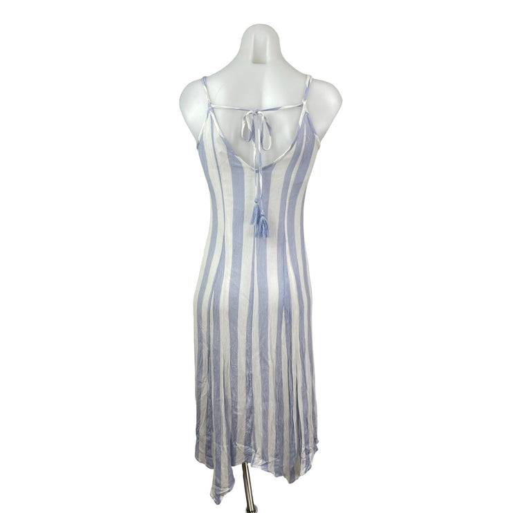 American Eagle Outfitters Sunchaser Stripe V Neck Sleeveless Midi Slip Dress XXS