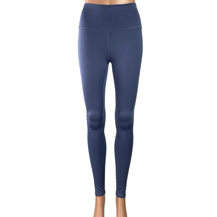 Alo Yoga Airlift Blue High Waisted Skinny Leg Activewear Leggings Pants Size S