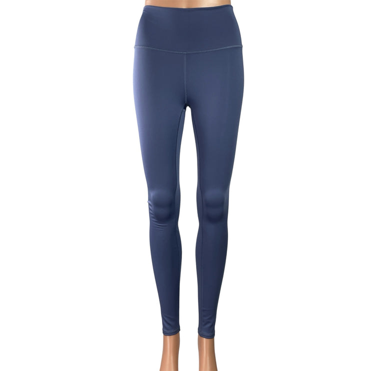 Alo Yoga Airlift Blue High Waisted Skinny Leg Activewear Leggings Pants Size S
