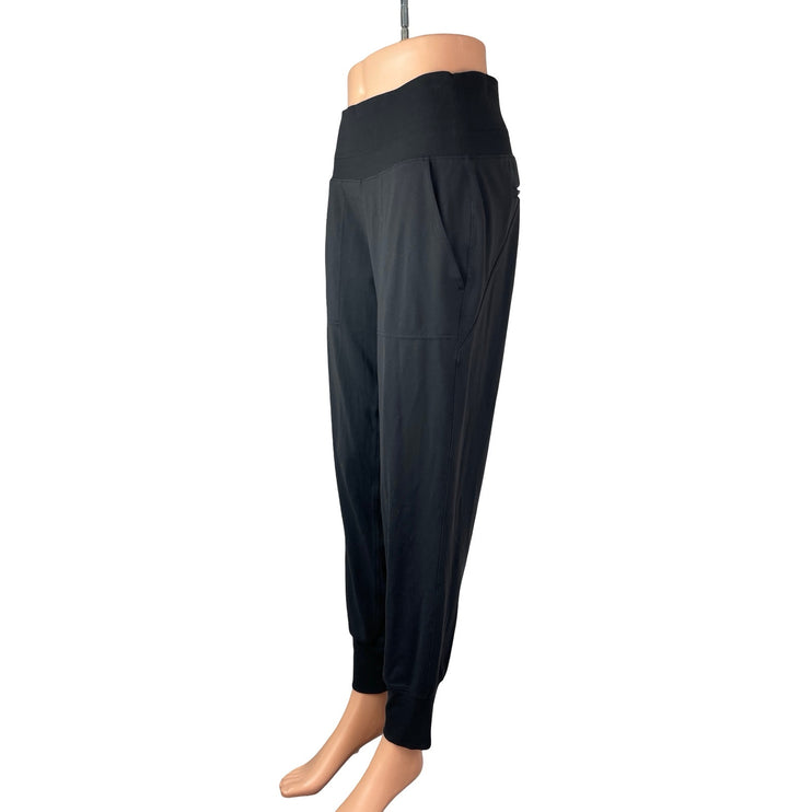 Athleta Women's Black High Rise Yoga Athletic Activewear Trousers Jogger Pants S