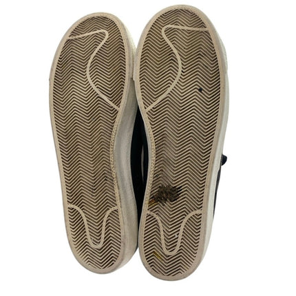 Nike Blazer Mid 77 Vintage Men's Black Sail Leather Lace Up Athletic Sneakers 12