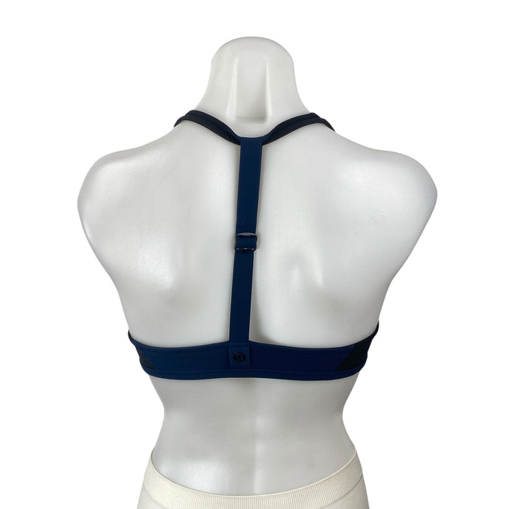 Lululemon Board Balance Yoga Swim Athletic Activewear Halter Sports Bra Top Sz 4