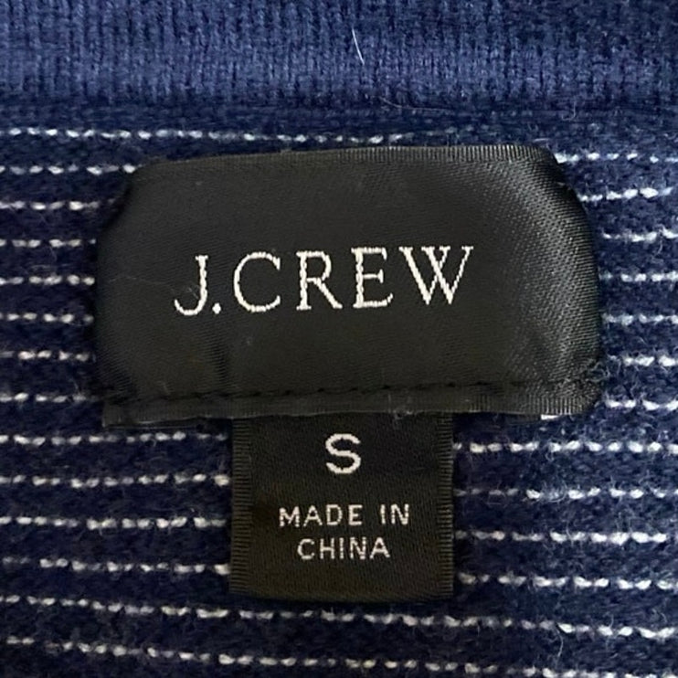 J.Crew Men's Blue Cashmere Knit Long Sleeve Crew Neck Sweatshirt Sweater Top S