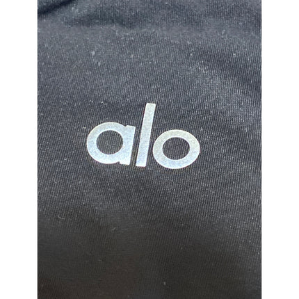 Alo Women's Black Sleeveless Scoop Neck Racerback Yoga Athletic Tank Top Size M