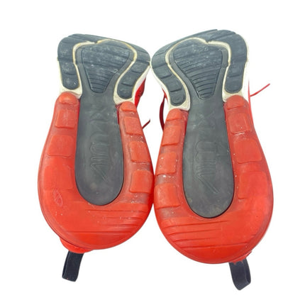 Nike Air Max 270 Habanero Men's Red Lace Up Low Top Athletic Sneakers Shoes 12