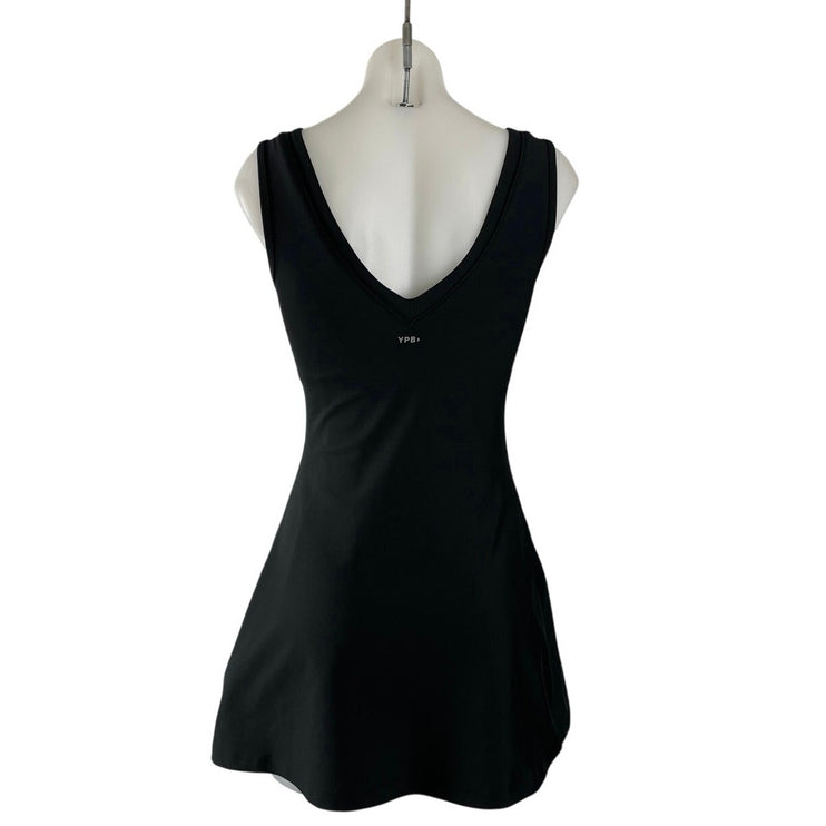 YPB Your Personal Best Sculpt Lux Athletic Mini Tank Tennis Flare A-Line Dress S
