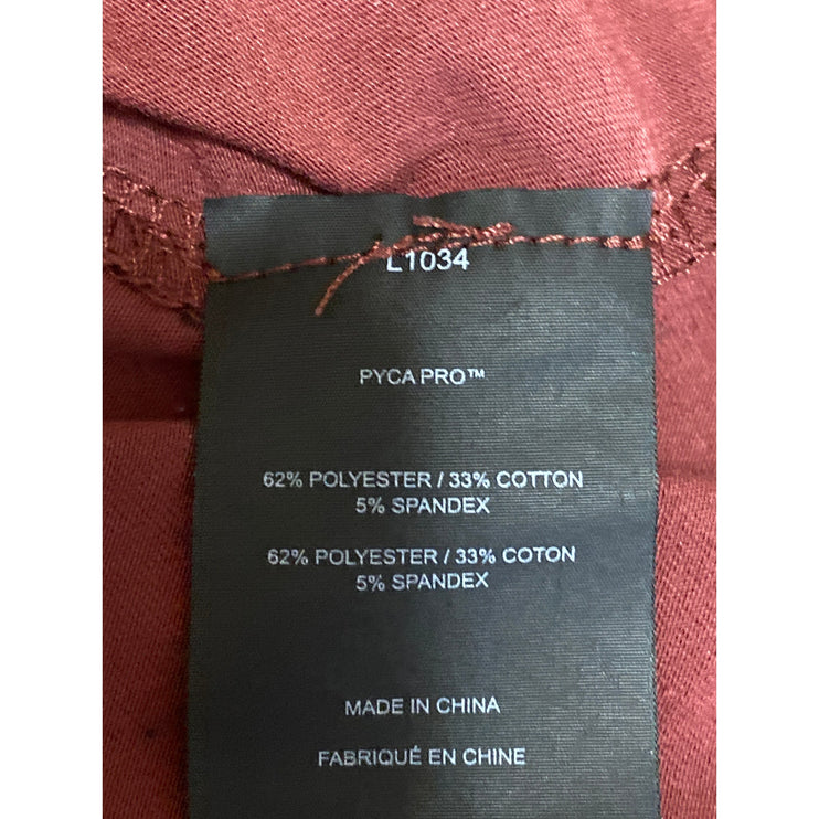 Cuts Men's Red Crew Neck Short Sleeve Casual Basic Plain T Shirt Tee Top Size M