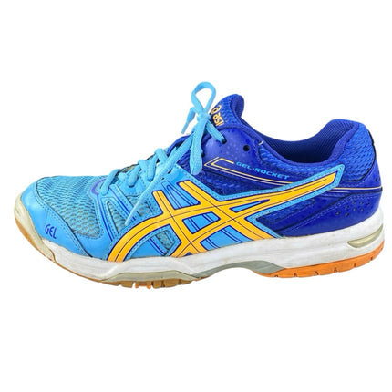 ASICS Gel-Rocket 7 Womens Blue Low Top Lace Up Athletic Running Sneakers Shoes 9