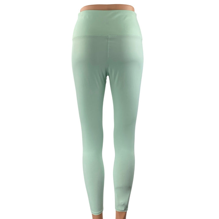 Soul Women's Mint Green High Waisted Yoga Workout Athletic Leggings Pants Size M