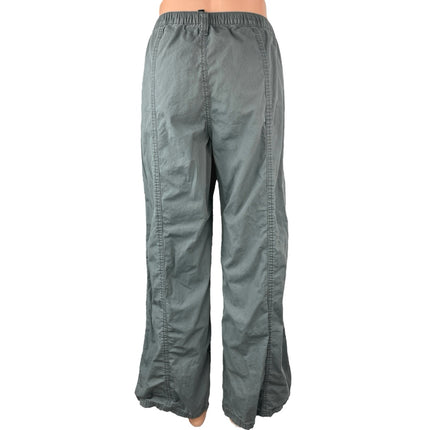 Divided by H&M Women's Gray High Waisted Straight Relaxed Utility Pants Size 8