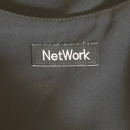 NetWork Women's Black Sleeveless Scoop Neck Cami Camisole Tank Top Size XS