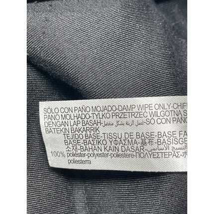 Zara Men's Black Faux Vegan Leather High Waisted Skinny Trouser Pants Size 31