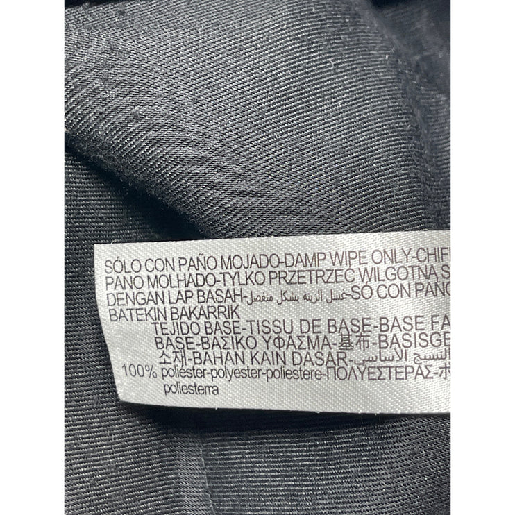 Zara Men's Black Faux Vegan Leather High Waisted Skinny Trouser Pants Size 31