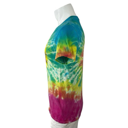 Guns N' Roses Men's Tie Dye Hippie Short Sleeve Crew Neck T Shirt Tee Top Size S