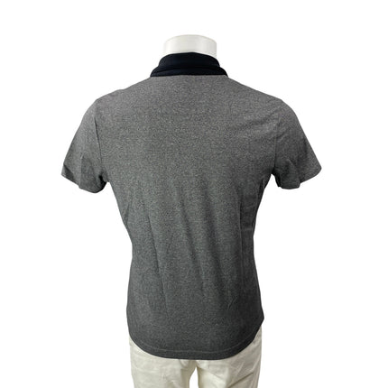 Banana Republic Luxury Touch Gray Short Sleeves Standard Fit Polo Shirt Top Sz S