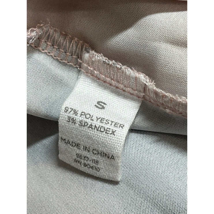 Danskin Purple Pink Floral Sleeveless Scoop Neck Backless Tank Midi Dress Size S