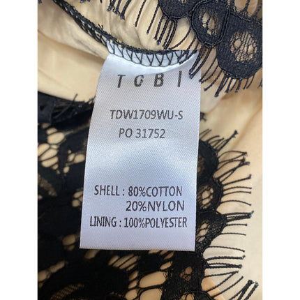 NEW Tobi Black Floral Lace Strapless Sweetheart Sleeveless Mini Sheath Dress L