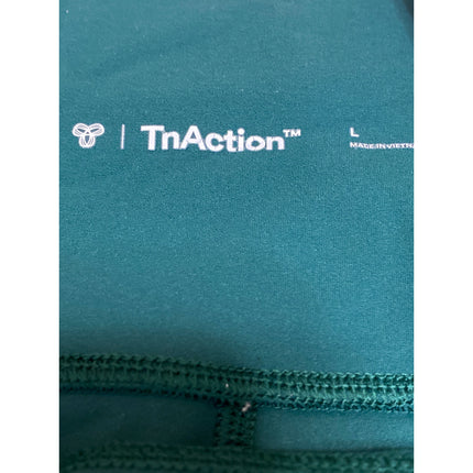 Aritzia TnAction Women's Green High Rise Activewear Yoga Athletic Biker Shorts L