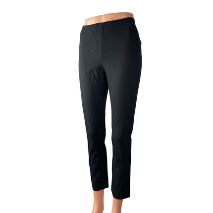 Veronica Beard Women's Black High Rise Slim Straight Trousers Dress Pants Size 8