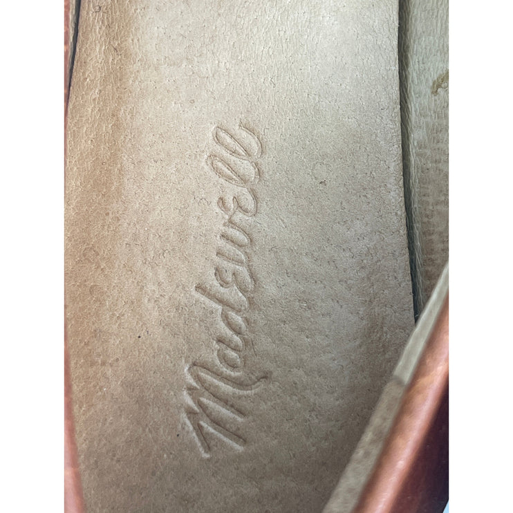 Madewell Frances Women's Brown Leather Slip On Pointed Toe Loafers Shoes Size 8