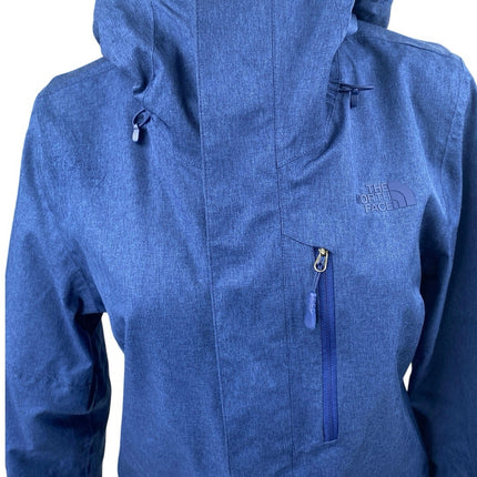 The North Face Thermoball TriClimate Blue Hooded Windbreaker Coat Jacket Size S