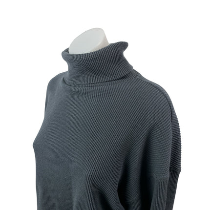 Abercrombie & Fitch Womens Black Turtleneck Long Sleeve Sweatshirt Sweater Top M