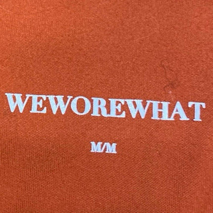 WeWoreWhat Women's Oranger High Rise Yoga Workout Athletic Leggings Pants Sz M
