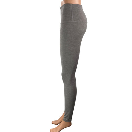 Lululemon Women's Heather Gray High Waisted Activewear Athletic Legging Pants 6
