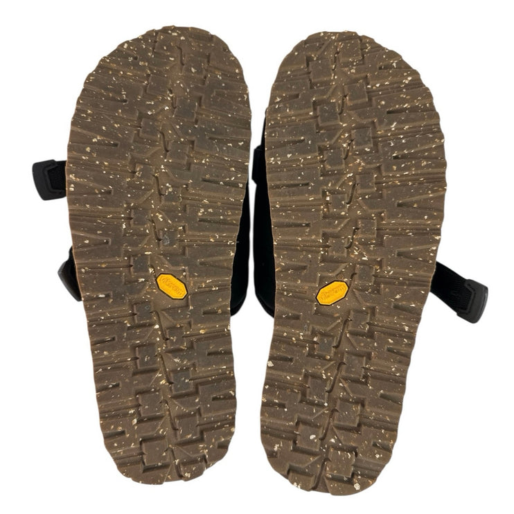 NEW Suicoke Moto Cab Eco Black Velcro Strap Slip-On Slippers Slides Sandas 12