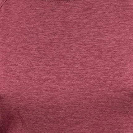 Apana Red Crew Neck Long Sleeve Gym Athletic Activewear Sweater Sweatshirt Top S