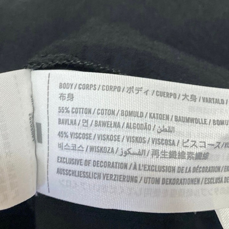 Abercrombie & Fitch Women's Black Long Sleeve Collared Button Down Shirt Top M