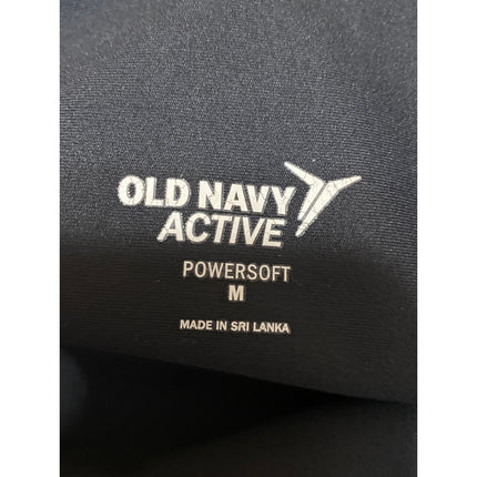 Old Navy Active Women's Black High Rise Yoga Running Athletic Leggings Pants M