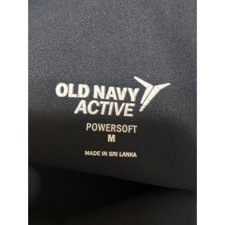 Old Navy Active Women's Black High Rise Yoga Running Athletic Leggings Pants M