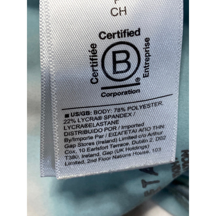 Athleta Green Coral Racerback Crop Top Leggings Yoga Athletic 2 Piece Set Size S