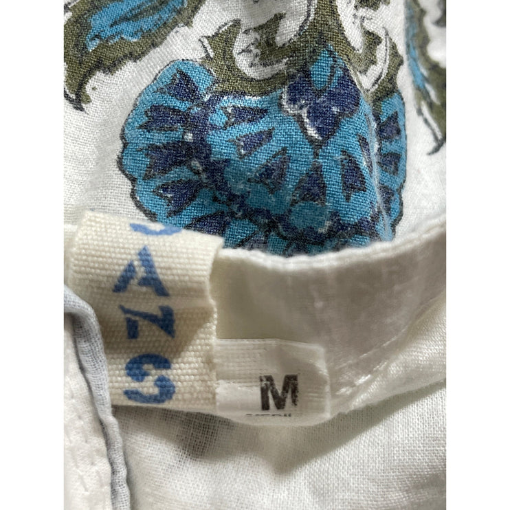 Hassans Floral 3/4 Sleeve Traditonal Anarkali Kurta Tunic Midi A-Line Dress M