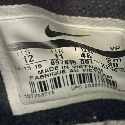 Nike Zoom KD 10 Oreo  Men's Black Low Top Athletic Running Sneakers Shoes Sz 12